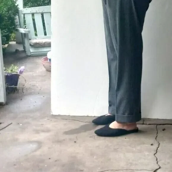 NIC+ZOE Womens Forever Flannel Cuffed Dress Pants Size 16 New with Tags - Picture 3 of 6